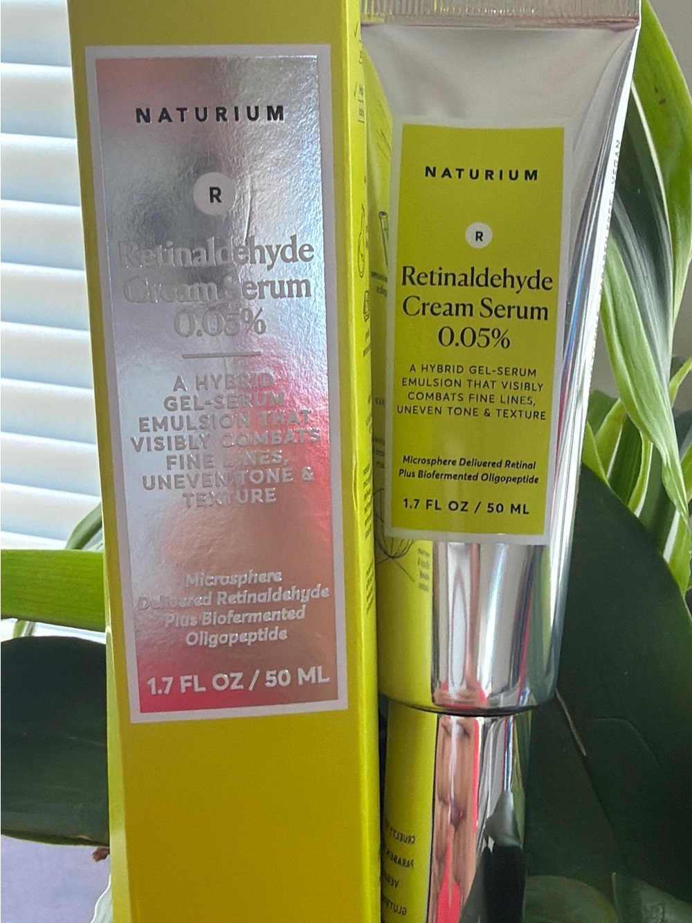 Naturium Retinaldehyde Cream Serum 0.05% - Yellow